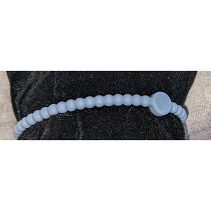 Ryan And Rose Blue Silicone Cross Cutie Bracelet